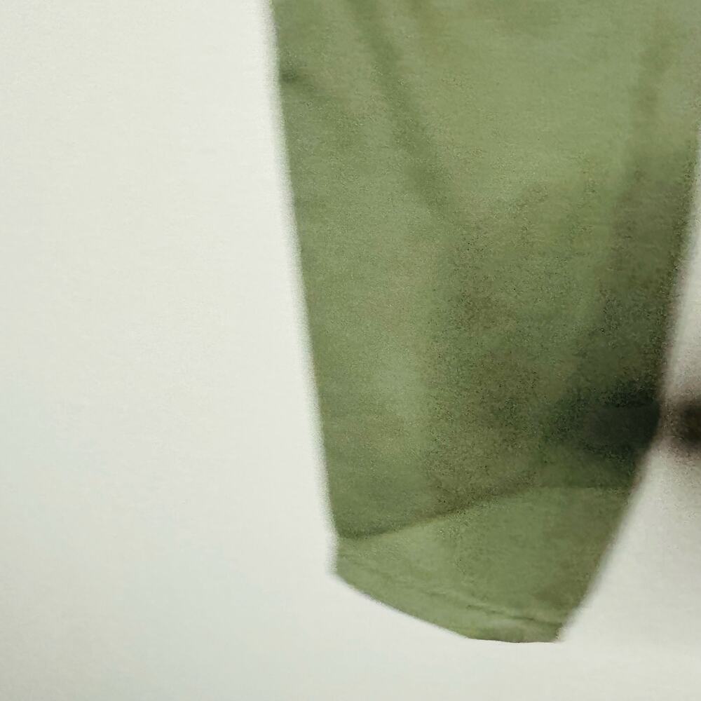FAITH OVER FEAR Women's Army Green Distressed Skinny Jeans Size Small - Picture 6 of 10